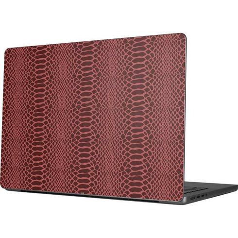 Marsala Snake Skin Apple MacBook Pro 14-inch Skin
