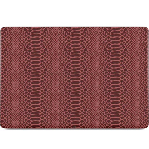 Marsala Snake Skin MacBook Skins