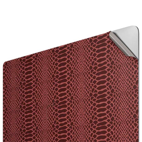 Marsala Snake Skin Apple MacBook Pro 16-inch Skin