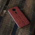 Marsala Snake Skin Moto E5 Plus Skin