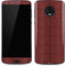 Marsala Snake Skin Moto G6 Skin