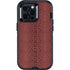 Marsala Snake Skin Otterbox Defender iPhone Skin