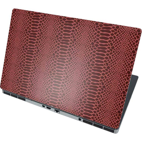 Marsala Snake Skin Dell Precision Skin