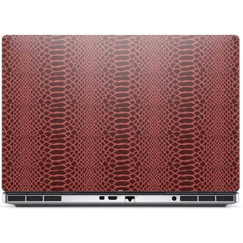 Marsala Snake Skin Dell Precision Skin