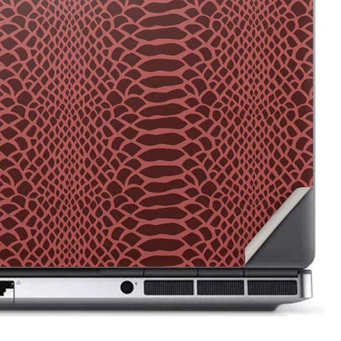 Marsala Snake Skin Dell Precision Skin
