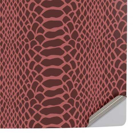 Marsala Snake Skin PS5 Pro Console Skin