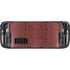 Marsala Snake Skin Steam Deck Handheld Gaming Computer Skin