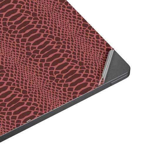Marsala Snake Skin Surface Laptop 7 13.8in Skin