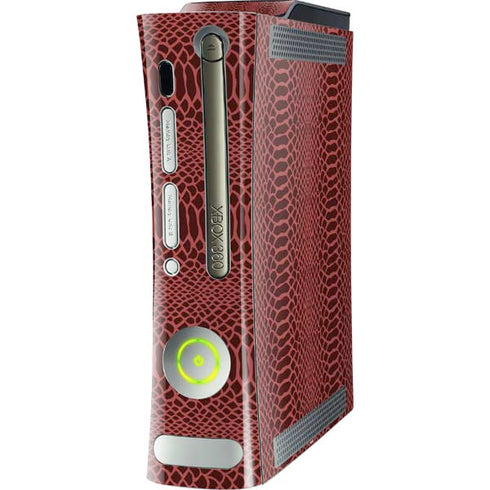 Marsala Snake Skin Xbox 360 (Includes HDD) Skin
