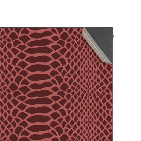 Marsala Snake Skin XBox Series X Digital Edition Console Skin