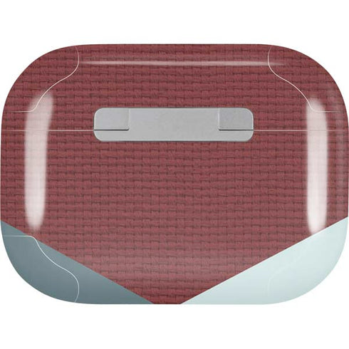Marsala Triangle Shapes AirPods Skins