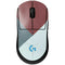 Marsala Triangle Shapes G Pro Wireless Gaming Mouse Skin