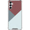 Marsala Triangle Shapes Gabb Phone 4 Clear Case