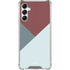 Marsala Triangle Shapes Gabb Phone 4 Clear Case