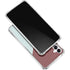 Marsala Triangle Shapes Gabb Phone 4 Clear Case