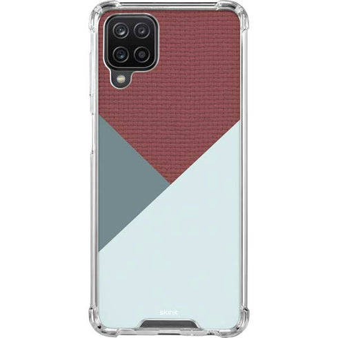 Marsala Triangle Shapes Galaxy Cases