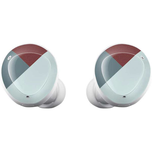 Marsala Triangle Shapes Galaxy Buds Plus Skin