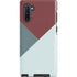 Marsala Triangle Shapes Galaxy Cases