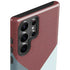 Marsala Triangle Shapes Galaxy S23 Ultra Pro Case