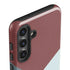 Marsala Triangle Shapes Galaxy S25 Impact Case