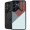Marsala Triangle Shapes Galaxy S24 Kickstand Case
