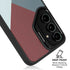 Marsala Triangle Shapes Galaxy S25 Kickstand Case