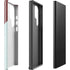 Marsala Triangle Shapes Galaxy S25 Ultra Impact Case
