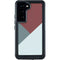 Marsala Triangle Shapes Galaxy S24 Waterproof Case