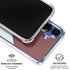Marsala Triangle Shapes Galaxy S25 Plus Clear Case