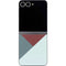 Marsala Triangle Shapes Galaxy Z Flip6 Skin