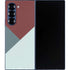 Marsala Triangle Shapes Galaxy Z Fold6 Skin