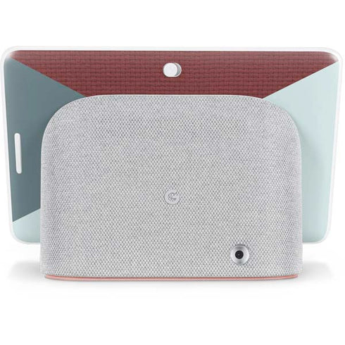 Marsala Triangle Shapes Google Home Hub Skin