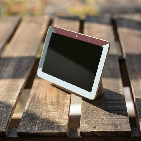 Marsala Triangle Shapes Google Home Hub Skin
