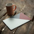 Marsala Triangle Shapes iPad Skins