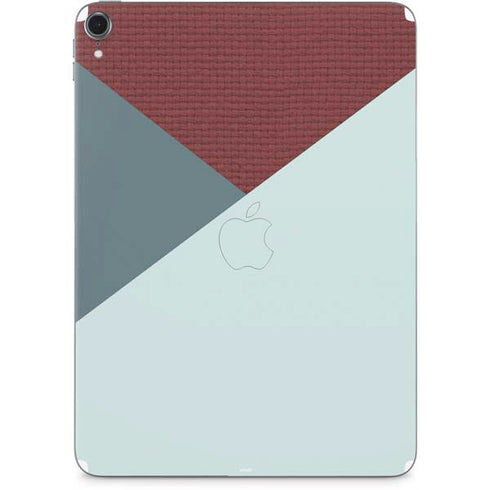 Marsala Triangle Shapes Apple iPad Pro Skin