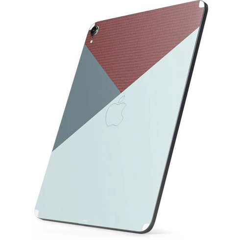 Marsala Triangle Shapes Apple iPad Pro Skin