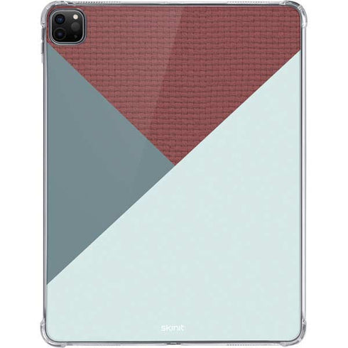 Marsala Triangle Shapes iPad Pro 11in (2024) Clear Case