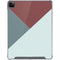 Marsala Triangle Shapes iPad Cases