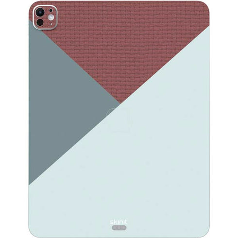 Marsala Triangle Shapes iPad Pro 13in M4 (2024) Skin