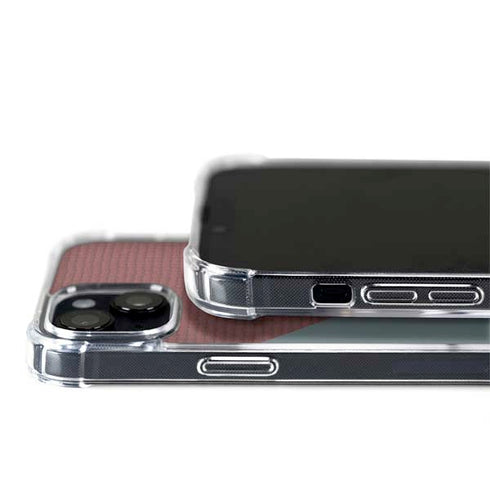 Marsala Triangle Shapes iPhone 14 MagSafe Case