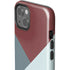 Marsala Triangle Shapes iPhone 15 Impact Case