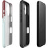 Marsala Triangle Shapes iPhone 16 Plus Impact Case