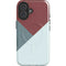 Marsala Triangle Shapes iPhone 16 Plus Magsafe Impact Case