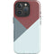 Marsala Triangle Shapes iPhone 16 Pro Impact Case