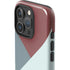 Marsala Triangle Shapes iPhone 16 Pro Impact Case