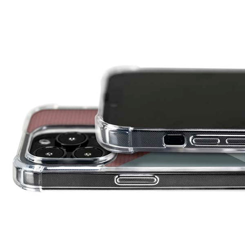 Marsala Triangle Shapes iPhone 16 Pro MagSafe Case