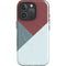 Marsala Triangle Shapes iPhone 16 Pro Magsafe Impact Case