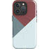 Marsala Triangle Shapes iPhone 16 Pro Magsafe Impact Case
