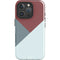 Marsala Triangle Shapes iPhone 16 Pro Max Impact Case