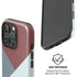 Marsala Triangle Shapes iPhone 16 Pro Max Magsafe Impact Case